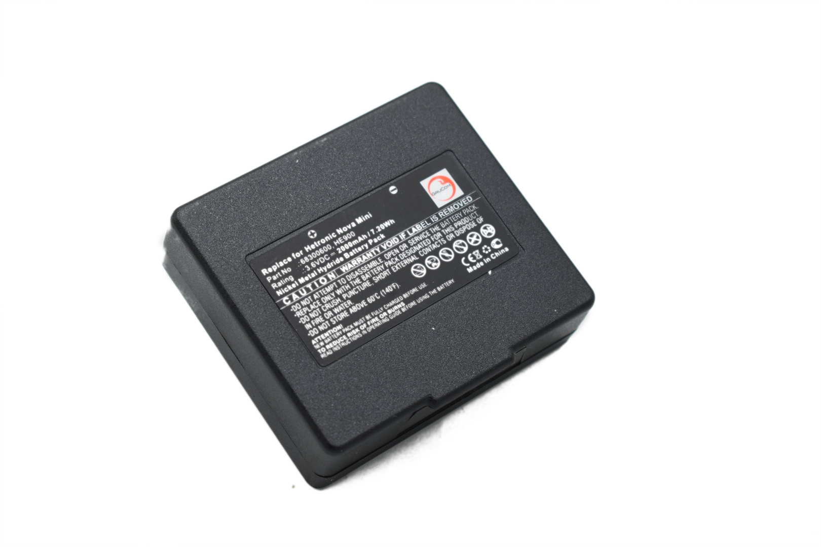 Batería compatible Hetronic  68300600, 68300900, 900, HE900, KH68300990,  Mini  